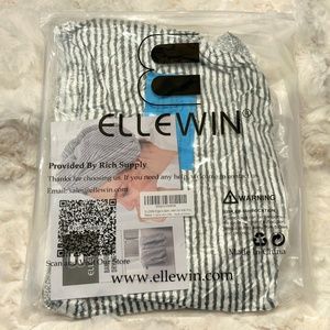 NEW FACTORY SEALED Ellewin anti-frizz head wraps (2-pk)
